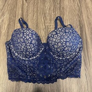 Victorias Secret Padded Demi Bra 36C